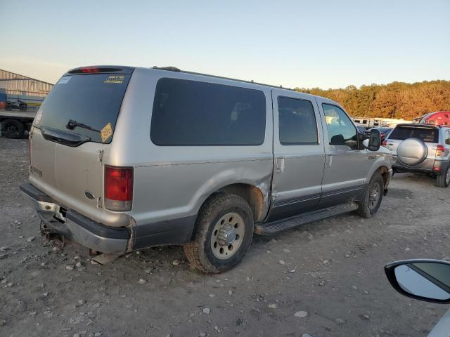 FORD EXCURSION 2002 silver  gas 1FMNU40L72EB40334 photo #4