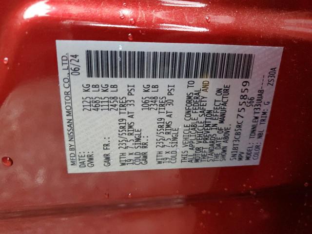 2024 NISSAN ROGUE SL - 5N1BT3CB5RC755859