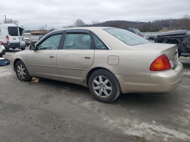 TOYOTA AVALON XL 2000 tan sedan 4d gas 4T1BF28BXYU016960 photo #3