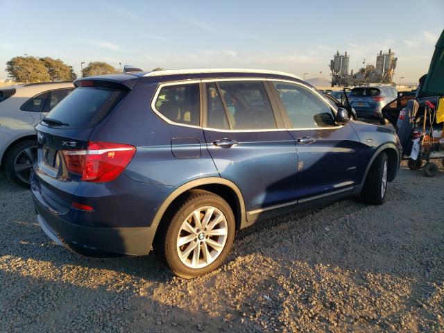 BMW X3 XDRIVE2 2013 blue  gas 5UXWX9C57D0A28984 photo #4