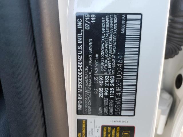 2015 MERCEDES-BENZ C 300 - 55SWF4JBXFU094641