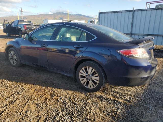 MAZDA 6 I 2009 blue sedan 4d gas 1YVHP82A295M40086 photo #3