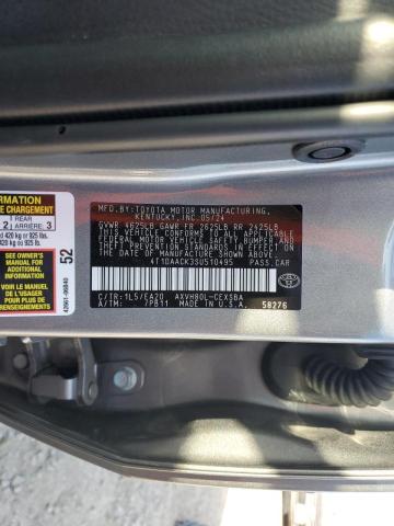 2025 TOYOTA CAMRY - 4T1DAACK3SU510495