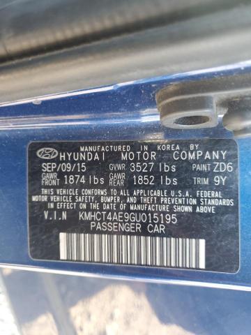 2016 HYUNDAI ACCENT SE - KMHCT4AE9GU015195