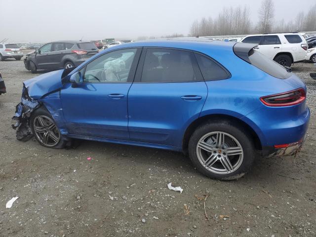 PORSCHE MACAN S 2015 blue  gas WP1AB2A55FLB66654 photo #3