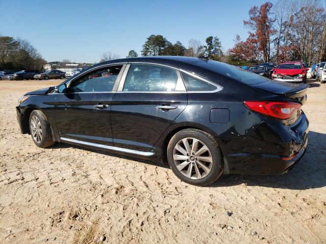 HYUNDAI SONATA SPO 2015 black  gas 5NPE34AF9FH140650 photo #3