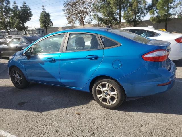 FORD FIESTA SE 2015 blue sedan 4d gas 3FADP4BJ8FM135667 photo #3