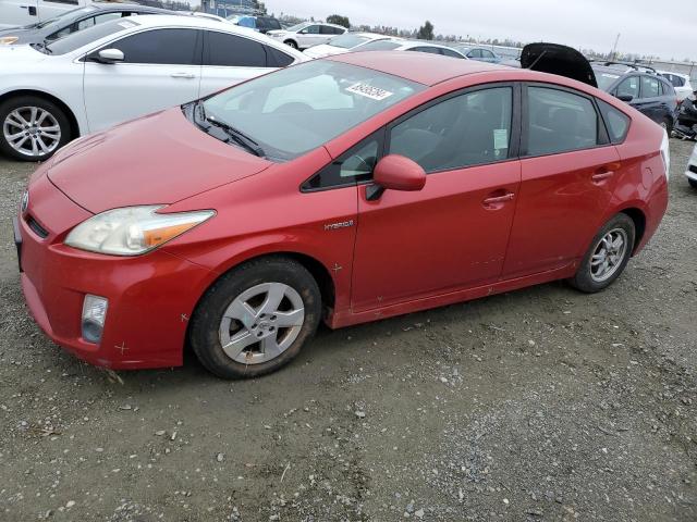 TOYOTA PRIUS 2010 red  hybrid engine JTDKN3DU3A0157869 photo #1