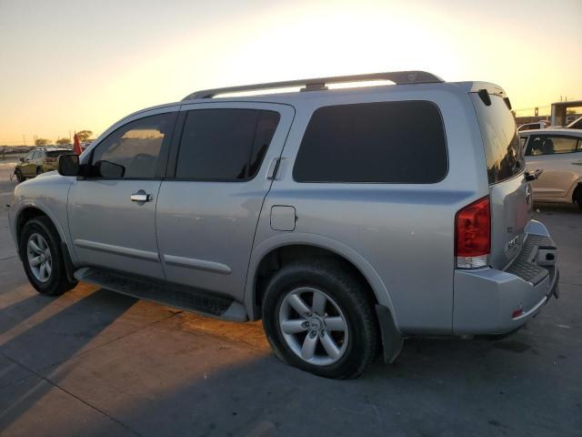 NISSAN ARMADA SV 2014 silver 4dr spor flexible fuel 5N1BA0ND8EN608761 photo #3