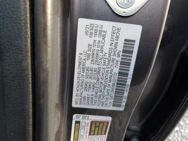 2021 ACURA RDX TECHNO - 5J8TC2H5XML031732