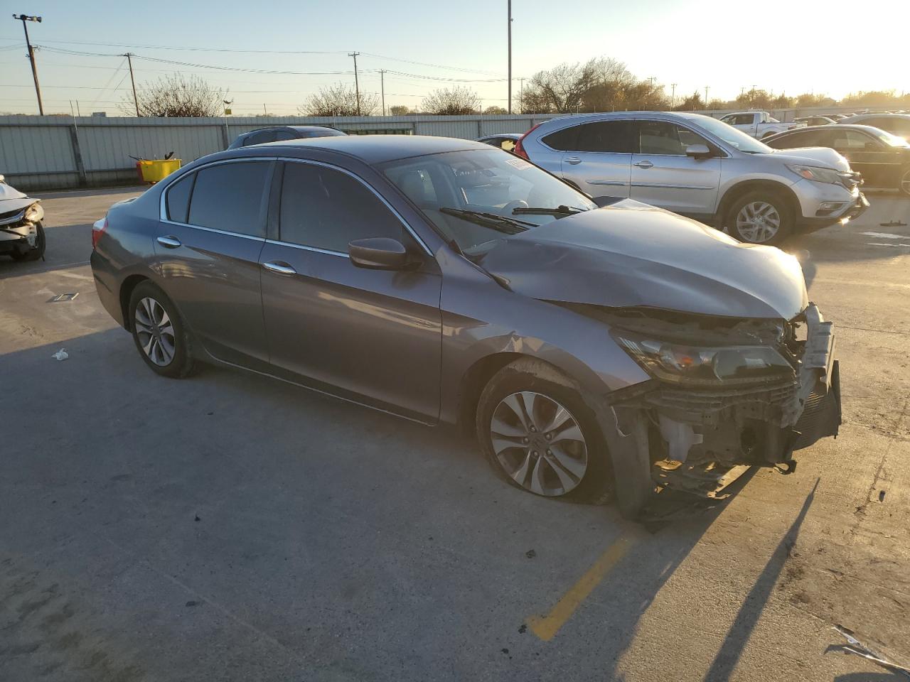 Lot #3026276306 2015 HONDA ACCORD LX