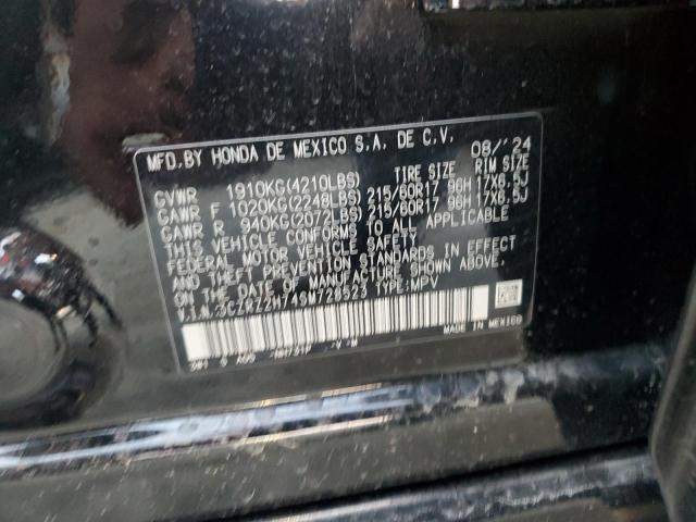 2025 HONDA HR-V EXL - 3CZRZ2H74SM728523