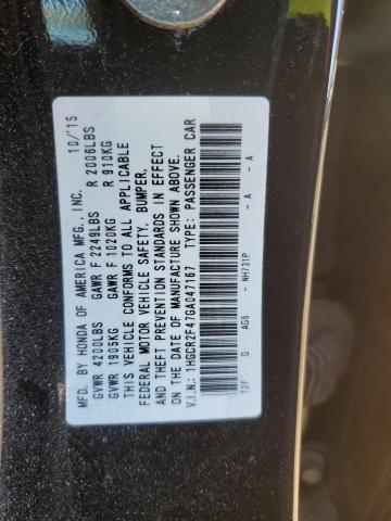 2016 HONDA ACCORD - 1HGCR2F47GA047167