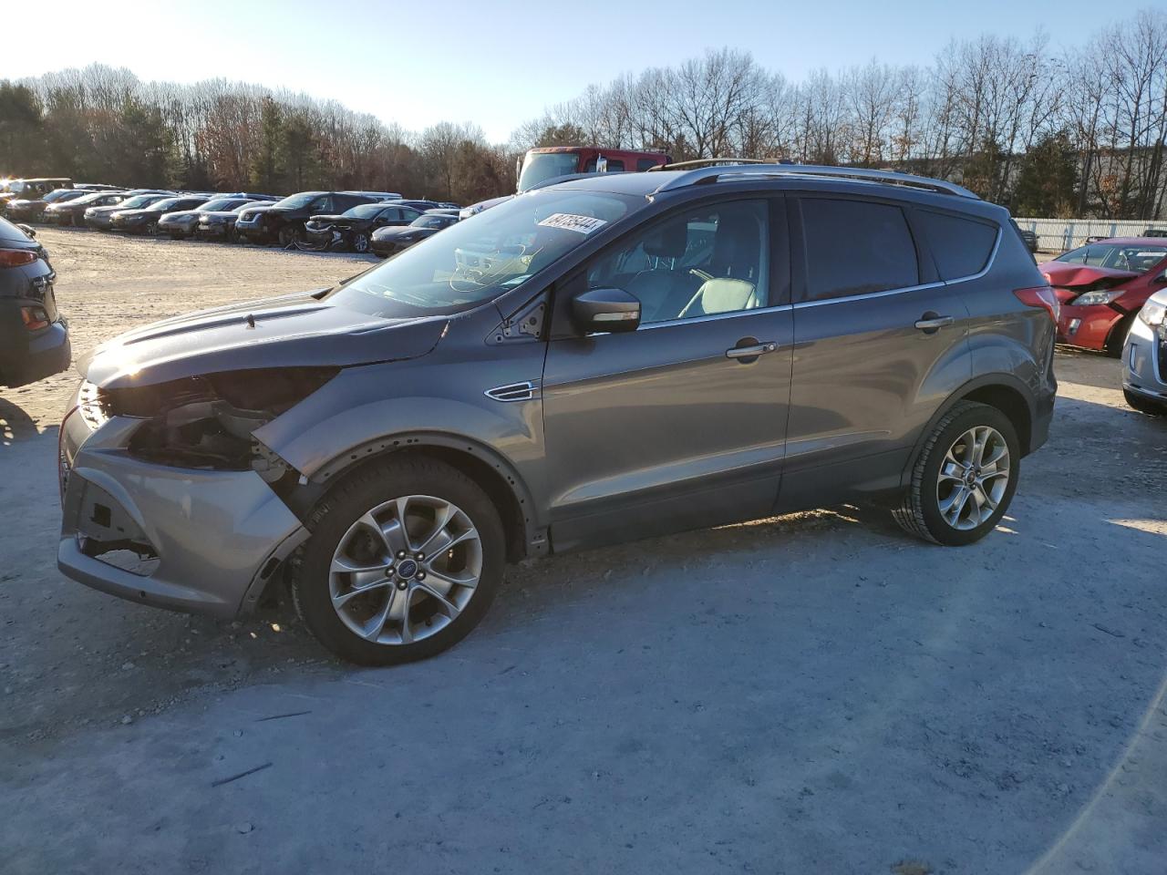 Lot #3025747304 2014 FORD ESCAPE TIT