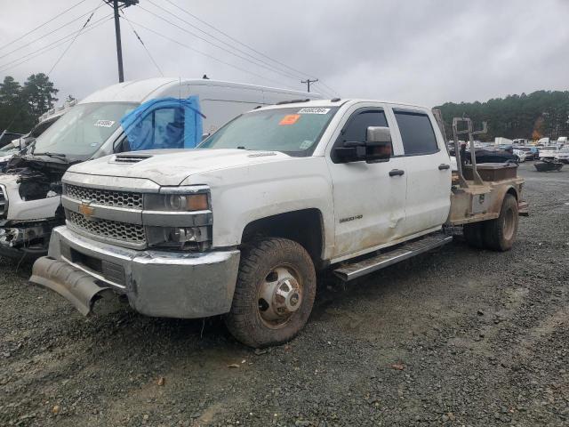 CHEVROLET SILVERADO 2019 white  diesel 1GC4KVCY9KF196644 photo #1