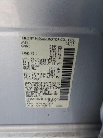 2018 NISSAN MURANO - 5N1AZ2MH2JN186128