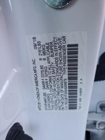 VIN 19UUB1F3XKA004879 2019 ACURA TLX no.12