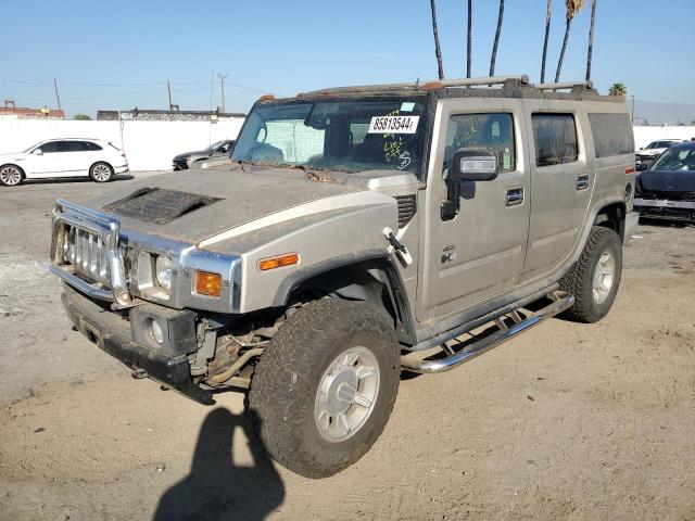 HUMMER H2 2006 tan  gas 5GRGN23U96H100245 photo #1