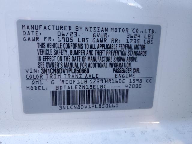 VIN 3N1CN8DV1PL850660 2023 NISSAN VERSA no.12