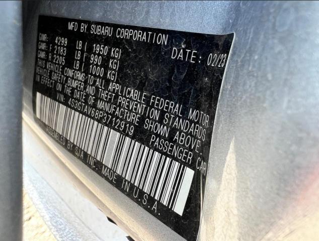 2023 SUBARU IMPREZA PR - 4S3GTAV68P3712919