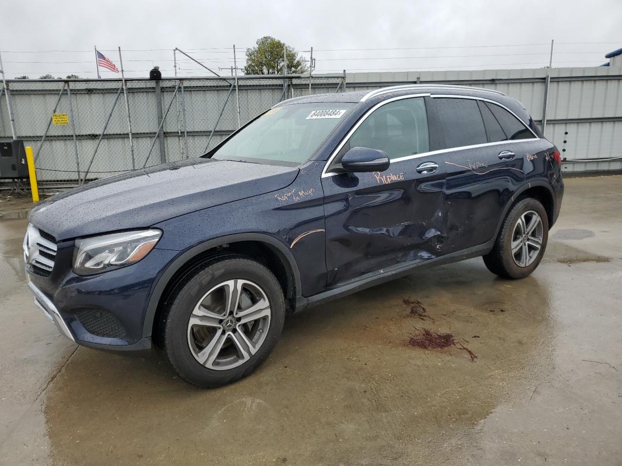 Lot #3024174809 2018 MERCEDES-BENZ GLC 300 4M