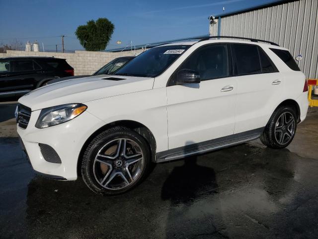 MERCEDES-BENZ GLE 350 2018 white  gas 4JGDA5JB4JB158659 photo #1