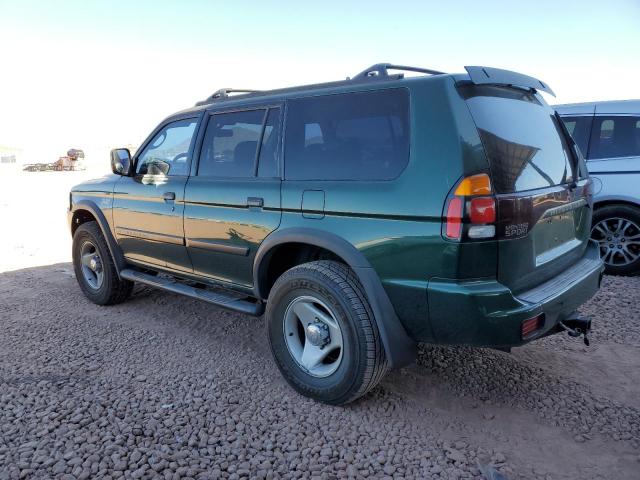 MITSUBISHI MONTERO SP 2000 green  gas JA4MT31H0YP015030 photo #3