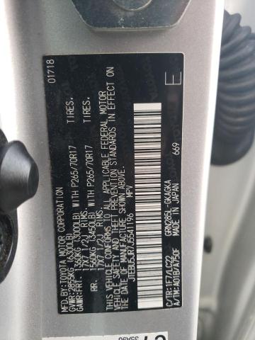 2018 TOYOTA 4RUNNER SR - JTEBU5JR7J5541196