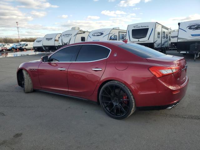 MASERATI GHIBLI S 2015 red sedan 4d gas ZAM57RTA0F1140879 photo #3