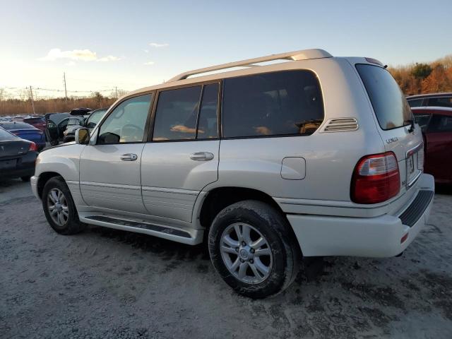 LEXUS LX 470 2004 white  gas JTJHT00W843543631 photo #3