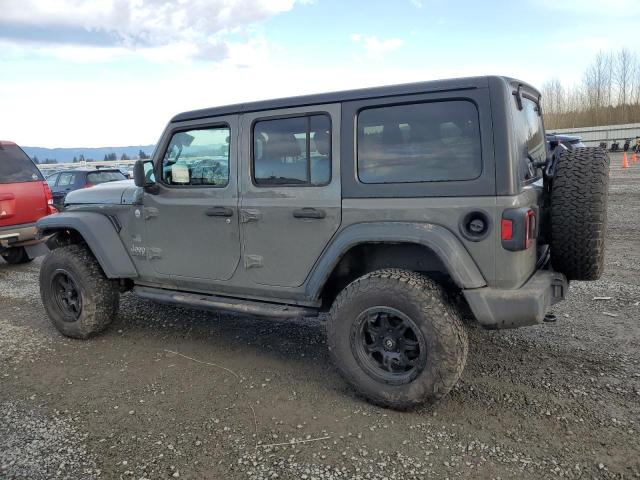 JEEP WRANGLER U 2018 gray  gas 1C4HJXDN9JW293412 photo #3