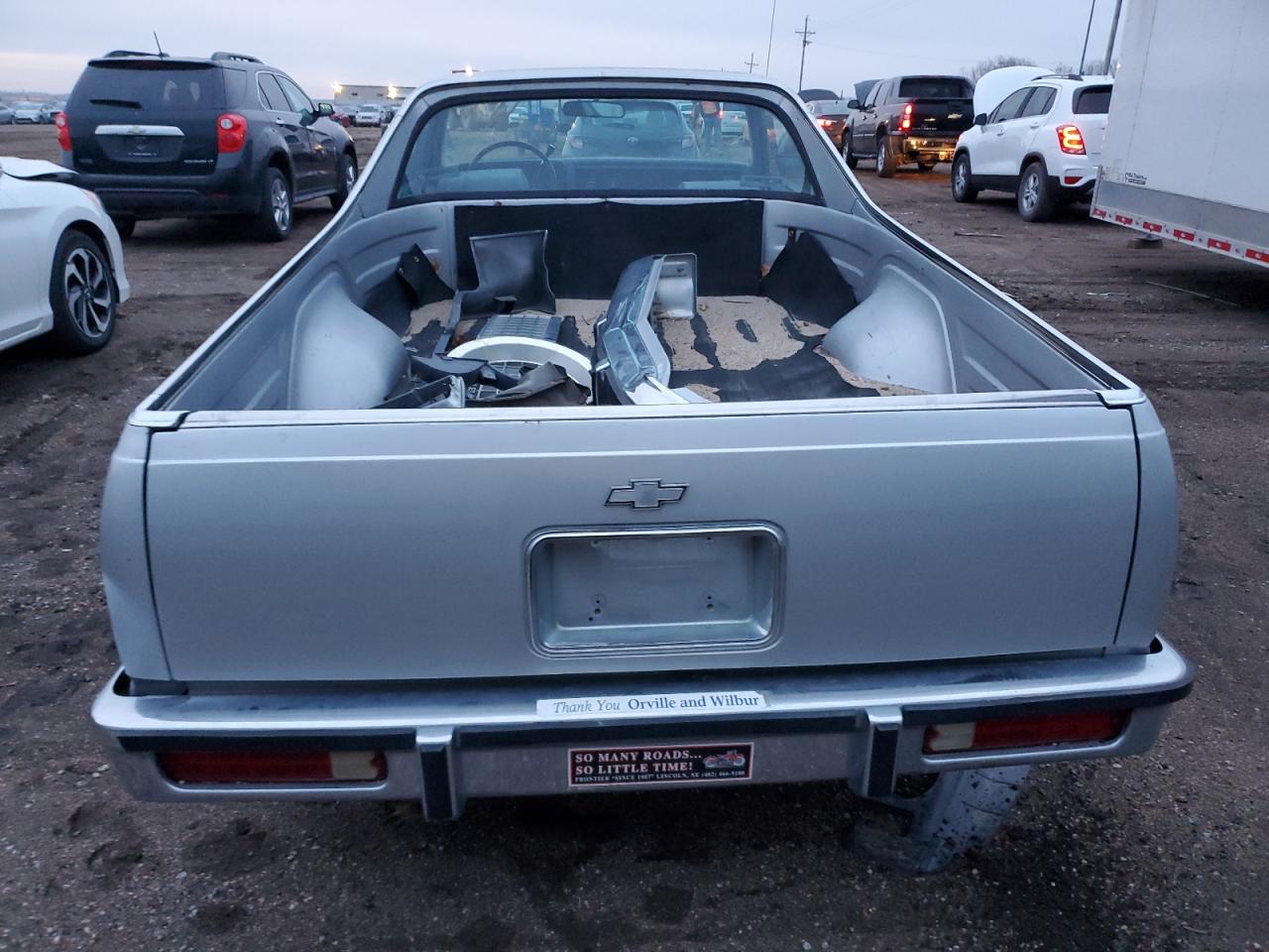 Lot #3028359789 1987 CHEVROLET EL CAMINO