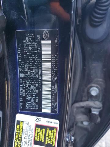 2021 TOYOTA CAMRY SE - 4T1G11AK2MU448123