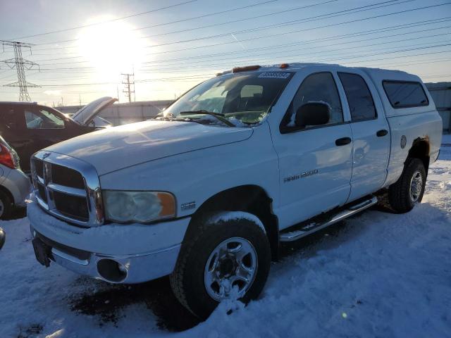 DODGE RAM 2500 S 2003 white  gas 3D7KU28D83G704341 photo #1