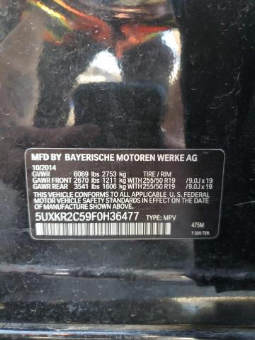 2015 BMW X5 SDRIVE3 - 5UXKR2C59F0H36477