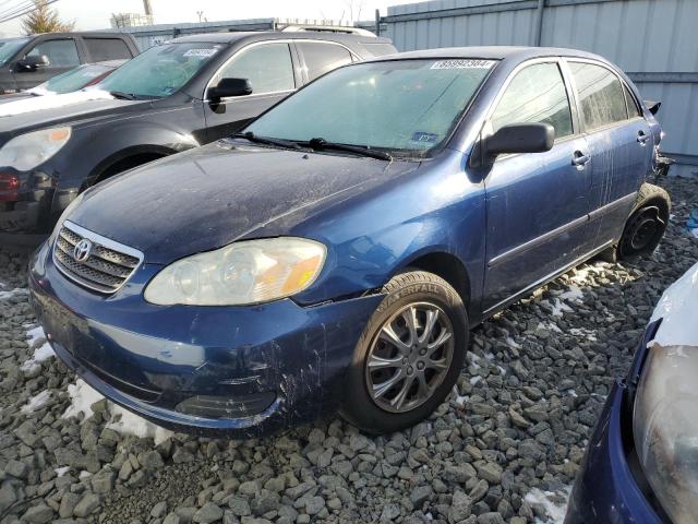 TOYOTA COROLLA CE 2005 blue sedan 4d gas 2T1BR32E45C499049 photo #1