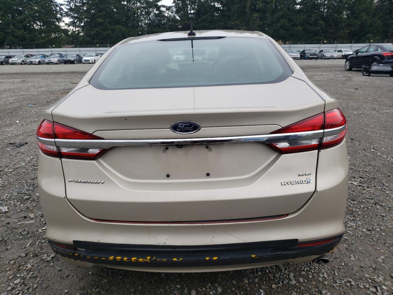 Lot #3033053011 2017 FORD FUSION SE