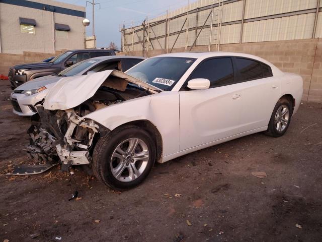 DODGE CHARGER SX 2020 white  flexible fuel 2C3CDXBGXLH237202 photo #1