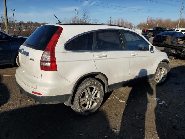 HONDA CR-V EXL 2011 white  gas 5J6RE4H75BL063740 photo #4