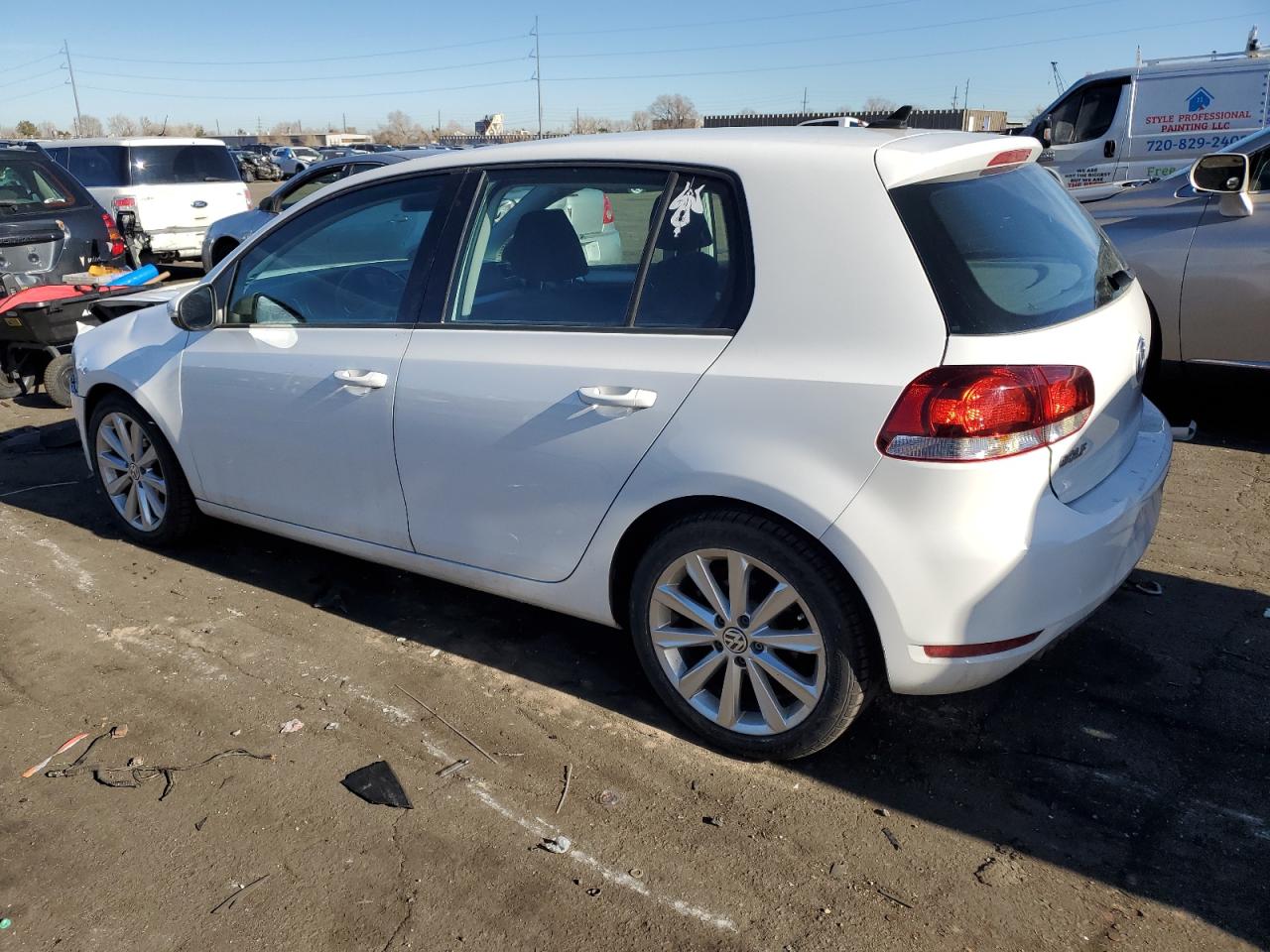 Lot #3026236259 2014 VOLKSWAGEN GOLF