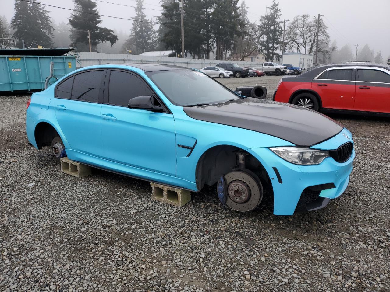 Lot #3030677098 2015 BMW M3