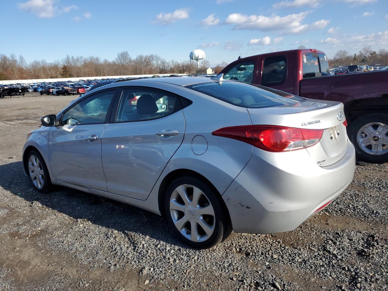 Lot #3048333730 2012 HYUNDAI ELANTRA GL