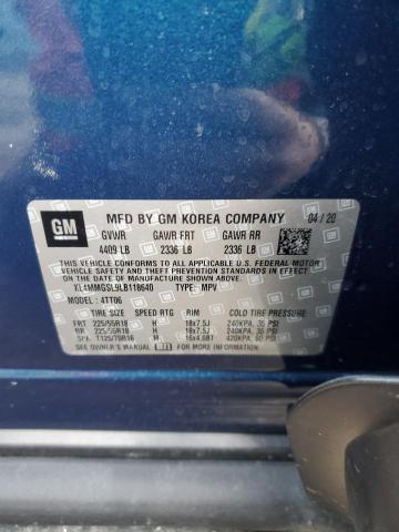 2020 BUICK ENCORE GX - KL4MMGSL9LB118640