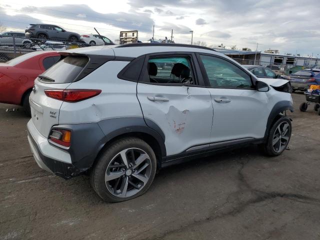 HYUNDAI KONA ULTIM 2018 white  gas KM8K5CA59JU102912 photo #4