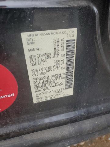 2020 NISSAN MURANO S - 5N1AZ2AJ1LN115321