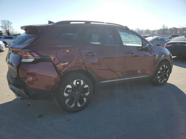 KIA SPORTAGE X 2024 red  hybrid engine KNDPYDDH6R7130755 photo #4