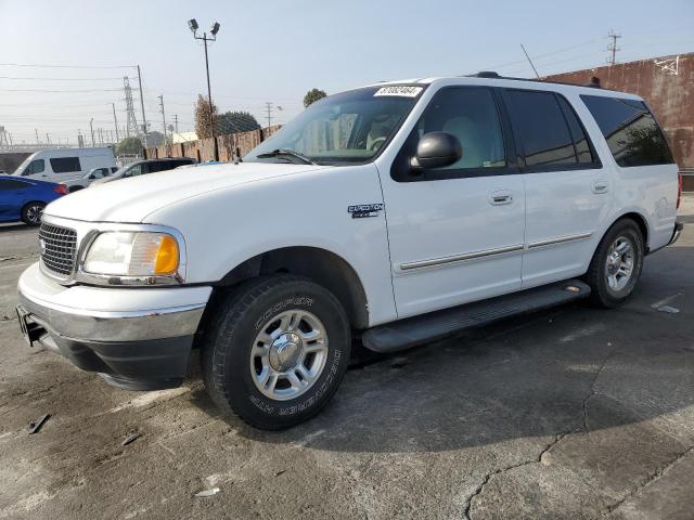 FORD EXPEDITION 2002 white  gas 1FMRU15L92LA12536 photo #1