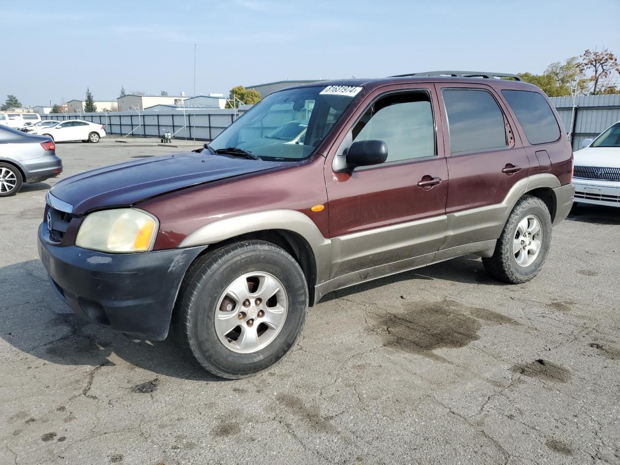 Lot #3050280889 2002 MAZDA TRIBUTE LX