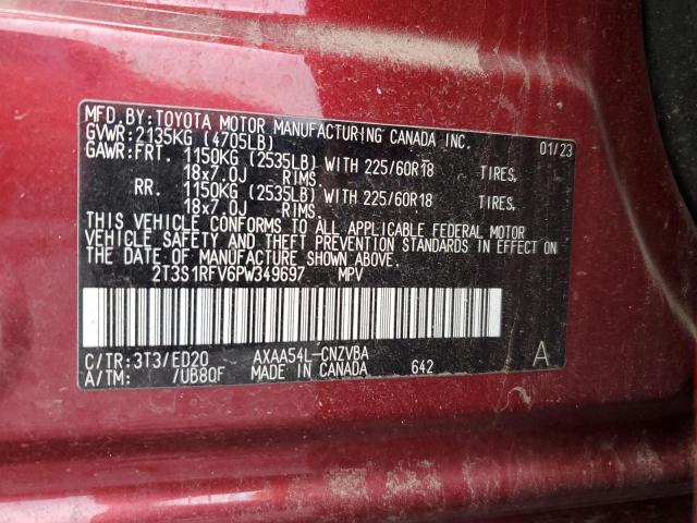 2023 TOYOTA RAV4 TRD O 2T3S1RFV6PW349697