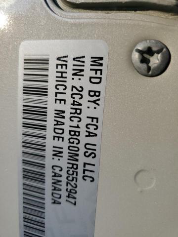 2021 CHRYSLER PACIFICA T - 2C4RC1BG0MR552947